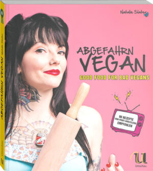 90 Rezepte: vegan, amerikanisch, sündhaft lecker! Vegan mal anders: erfrischender, frecher, cooler, mutiger und sündhaft geschmackvoller. Was die Star-Bloggerin Natalie Slater als Köchin drauf hat und was die vegane Küche mit Wrestling, Slasher-Movies, Heavy Metal und Punkrock zu tun hat, zeigt der amerikanische Vegan-Vamp in 90 trendigen Rezepten abseits des Mainstream. Ein einzigartiges Rezeptbuch für coole City-Veganer und aufgeweckte Country-People, die mehr von einem Kochbuch erwarten als rührende Fotos und spaßfreie Grundrezepte. Himmlisch gut!! Für Fans von Jérôme Eckmeier und Kim Kalkowski!