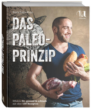 Gesund abnehmen, fit werden und sich rundum wohlfühlen! Und das alles ohne lästige und aufwendige Diätprogramme? Da hilft nur „das Paleo-Prinzip“ von Boris Leite-Poço, dem Gründer des weltweit ersten Paleo-Restaurants. Dass das Prinzip funktioniert, weiß Boris Leite-Poço aus eigener Erfahrung und erklärt es anschaulich und leicht verständlich in über 130 Rezepten, die in seinem Restaurant „Sauvage“ bereits tausendfach erprobt wurden. „Das Paleo-Prinzip“ bietet eine umfassende und leicht verständliche Einführung in die Paleo-Ernährung und hält trotzdem anspruchsvolle Rezepte für Kenner bereit. Paleo - was ist das eigentlich? Paleo ist ein nachhaltiges Ernährungskonzept, das auf den Essgewohnheiten unserer prähistorischen Vorfahren basiert und Erkenntnisse aus der Evolutionswissenschaft mit Elementen der modernen Küche kombiniert. Paleo ist der effizienteste und natürlichste Weg, um fit, gesund und schlank zu werden. Schon nach 4 Wochen ist der „Magic Point“ erreicht und man sieht und spürt erste Ergebnisse.