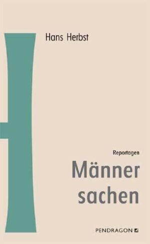 Im letzten Band der Hans-Herbst-Edition überrascht der Globetrotter seine Leser mit Reportagen. Stories aus aller Welt - herausragend erzählt. Einige davon bisher unveröffentlicht. Brasilien hat es dem Vielgereisten besonders angetan - und kaum ein Zweiter vermag das lateinamerikanische Flair mit seiner Musik und seinen Menschen besser einzufangen als Hans Herbst. Seine Geschichten sind sicherlich nicht nur Männersache(n). Band I Siesta, Stories 1 · Band II Gringo, Stories 2 · Band III Mendoza, RomanBand IV Cuba Linda, Stories 3 · Band V Stille und Tod, Stories 4 Band VI Zwischen den Zeilen, Stories 5 · Band VII Männersachen, Reportagen