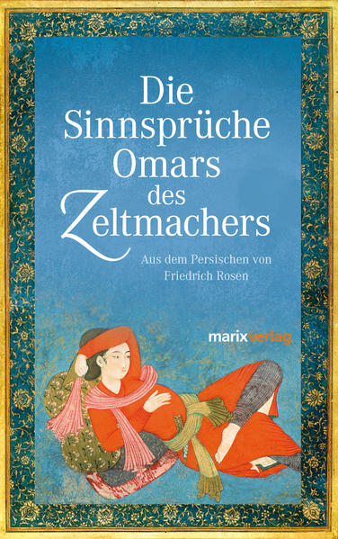 Omar Khajjam (um 1048 - 1123) war ein persischer Forscher, der die griechische Wissenschaft nach einer profunden Ausbildung in Mathematik, Physik und Astronomie weiterentwickelte. In einem Werk über Algebra gelangte Omar zu Ergebnissen, die die Wissenschaft des Abendlandes erst im 16. Jahrhundert erreichte. Aber auch die Beschäftigung mit der Dichtkunst gehörte im Orient zu einer höheren Bildung. Seinen eigentlichen Ruhm erlangte Omar als Verfasser der RUBAIJAT, einer Sammlung von Sinnsprüchen. Das Rubai (Mehrzahl Rubaijat) besteht nur aus vier Zeilen - dessen Charakteristikum das Reimspiel ist: Die erste, zweite und vierte Zeile enden im selben Reimklang, während die dritte reimlos bleibt. Diese RUBAIJAT besitzen eine eigentümliche Schönheit, eine ansprechende und vollendete Form von Poesie. Mit Ironie und Skepsis, aber auch mit gelassener und heiterer Melancholie werden Themen wie Tod, Liebe und Vergänglichkeit behandelt.