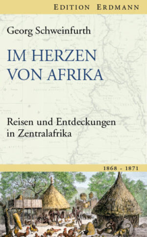 „Die von ihm erlangten Resultate in Ethnographie, Botanik und Geographie reihen sich daher dem Bedeutendsten an, was je auf afrikanischem Boden erreicht worden ist.“ Friedrich Embacher über „Im Herzen von Afrika“, 1882Als am 19. März 1870 der junge Botaniker und Entdeckungsreisende Georg Schweinfurth an den Ufern des Uelle stand, war ein ganz wesentlicher Beitrag zur Erforschungsgeschichte des Schwarzen Kontinents geleistet. Eines der letzen Rätsel Afrikas stand vor seiner Lösung. Dieser Uelle floß nach Westen und nicht nach Norden, er konnte somit nicht mehr zum Stromsystem des Nils gehören. Als erster Europäer hatte Schweinfurth die Nil-Kongo-Wasserscheide überschritten.Doch nicht nur diese geografisch-hydrografische Entdeckung war die herausragende Leistung des wagemutigen Forschers. Es blieb ihm auch vorbehalten, als erster Weißer das Volk der Monbutto zu besuchen und Nachrichten darüber dem staunenden Europa zu übermitteln. Vor allem jedoch war es auch sein großes Verdienst, die Pygmäen zu entdecken, jenes kleinwüchsige und scheue Volk Zentralafrikas, welches seit der Antike durch die abendländische Sagenwelt geisterte. Schweinfurth gilt heute zu recht als einer der ganz Großen der deutschen Afrikaforschung - zusammen mit Heinrich Barth, Gustav Nachtigal und Gerhard Rohlfs. Schweinfurths Bericht über seine letzte große Reise wird als zeigenössisches Dokument seinen Wert niemals verlieren und ist als Quelle für den ethohistorisch interessierten Leser von unschätzbarer Bedeutung.