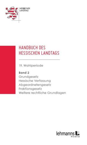 Handbuch des Hessischen Landtags. 19. Wahlperiode. | Bundesamt für magische Wesen