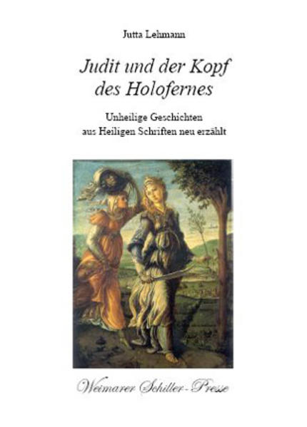 Der Erzählung "Judit und der Kopf des Holofernes" liegt der apokryphe Text des Alten Testaments zugrunde. Jutta Lehmann versucht, anhand dieses mythologischen Textes der Frage nach Ursprung und Rechtfertigung von Gewalt - insbesondere durch eine Frau - und der Theodizeefrage nachzugehen. Nicht nur Judit, die den Tyrannen tötet, auch Hagar, Maria und Martha stellen bis in unsere Zeit aktuelle Fragen und suchen nach Antworten.