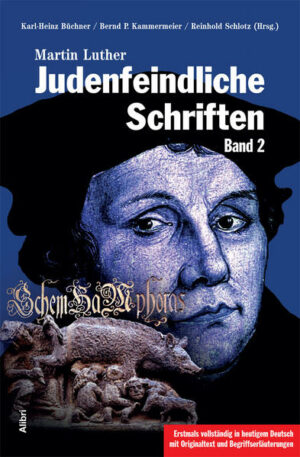 Die weithin bekannte Hetzschrift "Von den Juden und ihren Lügen" war weder das einzige noch das unerträglichste Buch Martin Luthers. Lange davor und bis kurz vor seinem Tod schrieb er weitere judenfeindliche Bücher und Texte, die unmittelbar auf die Verächtlichmachung des Judentums und dessen Vertreibung aus Deutschland abzielten. Dieser Band der judenfeindlichen Schriften Luthers dokumentiert vier Texte, die erstmals vollständig in heutiges Deutsch übertragen wurden:-Dass Jesus Christus als Jude geboren wurde (1523)-Brief an Josel von Rosheim (1537)-Gegen die Sabbather (1538)-Vom Schem Hamphoras und der Abstammung Christi (1543) Gerade letzteres Buch stellt einen weiteren Tiefpunkt deutschen Schrifttums dar und beweist, dass Martin Luther keine Person war, die man heute noch feiern sollte. Um seine Texte historisch einordnen zu können, haben die Herausgeber jeder Schrift eine ausführliche Einleitung vorangestellt.