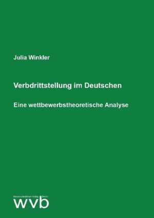 Verbdrittstellung im Deutschen | Bundesamt für magische Wesen