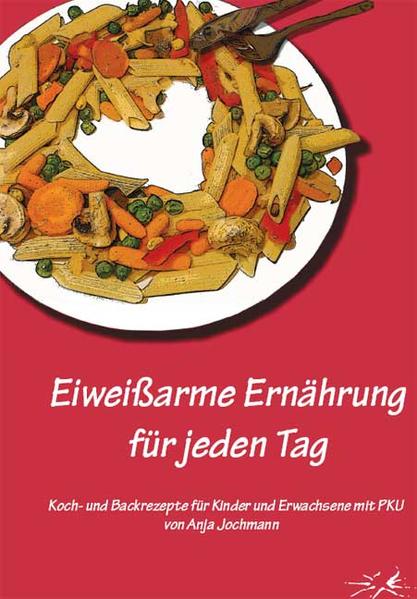 Eiweißarme Ernährung für jeden Tag Koch- und Backrezepte für Kinder und Erwachsene mit PKU Ob Pizza, Lasagne, Nudeln mit Tomatensoße, Schokopudding oder Muffins - kein Kind mit Phenylketonurie (PKU) muss im Rahmen einer eiweißarmen Ernährung auf diese Lieblingsspeisen verzichten, die jedes Kind glücklich machen. Und die dem Rest der Familie auch schmecken. Doppelt kochen ist nicht nötig! Aber Eltern oder Großeltern müssen auch nicht auf ihre gute, alte Hausmannskost verzichten: Maultaschen, Soljanka, Kartoffelgratin, Möhreneintopf, Rote Grütze und dergleichen mehr - eine reiche Rezeptauswahl für die gemeinsame Mahlzeit mit dem Diätpatienten gibt der Köchin oder dem Koch viele Möglichkeiten für einen abwechslungsreichen Speiseplan. Selbst der global orientierte Feinschmecker kommt trotz eiweißarmer Diät auf seinen Genuss: mit Möhren-Mango-Suppe, indischen Kartoffelplätzchen, Gemüsepaella, Kiwicreme, Hawaiibowle und anderen Leckereien kann Jedermann die Köstlichkeiten der Welt zu Hause zubereiten. Da könnte man schon fast vergessen, dass man auf Diät ist. Eiweißarme Ernährung für jeden Tag Koch- und Backrezepte für Kinder und Erwachsene mit PKU von Anja Jochmann Eiweißarme Ernährung für jeden Tag Koch- und Backrezepte für Kinder und Erwachsene mit PKU von Anja Jochmann