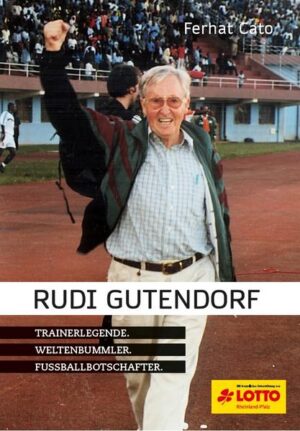 Weltenbummler, Bunter Hund, Rudi Rastlos, Wildester Trainer der Welt (Bild) sind Attribute, die Rudi Gutendorf über Jahrzehnte anhafteten, wobei er mit seinem Handeln diese Klischees sicher auch bedient hat. Der Mann, der mit 55 Trainerstationen in mehr als fünf Jahrzehnten und auf allen Kontinenten Eingang ins Guinnessbuch der Rekorde gefunden hat, gilt in der Fußballersprache wahrlich als „Granate“ und wurde bereits zu Lebzeiten zur Legende. 2019 verstarb Rudi Gutendorf in seiner rheinischen Heimat. Das erste Manuskript für dieses Buch hielt er damals bereits in Händen.