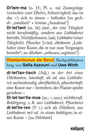 Dilettantismus als Beruf | Bundesamt für magische Wesen