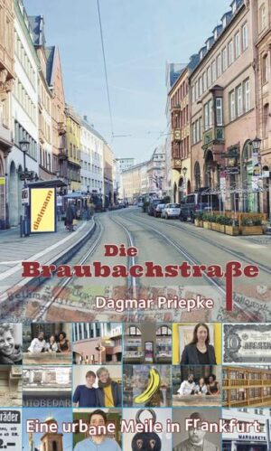 Das Portrait einer Großstadtstraße? – Ja, aber es ist nicht irgendeine Straße, sondern der Braubachstraße in Frankfurt am Main, die Dagmar Priepke erzählt und illustriert. Sie blättert ein Beispiel dafür auf, wie Innenstadtquartiere und ihre Straßen zukünftig aussehen könnten – und sollten. Und noch viel mehr: Dagmar Priepke arbeitet heraus, wie in dieser besonderen und ebenso historisch reichen wie historien­reichen Straße ein besonderer Mix aus Wohnen, Arbeiten und Leben, aus Eigentums- und Mietwohnungen, aus inhabergeführter Gastronomie und liebevoll gestalteten Läden und Shops, von Kunst und Kommmerz, von öffentlichem, halb-öffentlichem und privatem Raum entstanden ist – und wie und wovon diese quirlige Melange lebt. Worin ihre Vorbildlichkeit liegt. Es ist eine spezielle städtische Geographie, eine eigene Stadtgeschichte, die hier zwischen dem Ort der ersten Demokratie-Bewegungen von 1848 (Pauls­kirche) und Frankfurts Rathaus Römer webt und wirkt und welche die Autorin mit wachem Blick für Details und Strukturen sichtbar macht. Und auch kosmopolitische Insitutionen wie der Börsenverein des Deutschen Buchhandels, bedeutende Stiftungen, Museum für Moderne Kunst MMK oder Fotografie Forum tragen zur Bedeutung und Lebendigkeit der Braubachstraße bei. Aber zusätzlich bewirken das alles selbstverständlich jene Menschen, die hier tätig sind und die Straße zum attraktiven urbanen Raum machen. Dagmar Priepke portraitiert die Einrichtungen und Menschen entlang der Braubachstraße und zeigt sie uns in ihren Lebensräumen und an den Arbeitsplätzen. Und das Buch mit seinen vielen Anekdoten (hier wurde die »Frankfurter Pille« gedreht, hier wurden 1927 im Laufe der Tscherwonzen-Affaire über eine Million »Blüten« gedruckt und beschlagnahmt – wie bitte?) ist reich ausgestattet mit Bildern zur Braubachstraße und ihren AnrainerInnen.