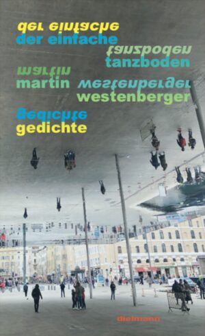 Wir sind mit Martin Westenberger unter der werkbank, direkt hinter den dünen, neben dem üblichen, in der sonne, in der pause, am monolith, an den Niedermooser Seen, auf dem Platz, draußen, im baukörper, auf dem boden mit den spielsachen, im technischen Rathaus, auch außenrum schön, auf dem weihnachtsmarkt, an einer Ecke, fein aufeinander abgestimmt, im geheimnis, zuhause, in stiefeletten mit hohem absatz, vor leeren stühlen, und sind auch in seinem dritten Gedichtband nur touristen, die weltgemeinschaft, ein freund vor jahren, Käsesprenkel im glänzenden, senior auf elektrorad, zer-mahlenen Fleisch, tenniskumpels am tchibo-stammtisch, handelsvertreter für kuscheltiere, sterbefritz, die außerirdischen, liegengebliebenes, eine kleine fraktion, der terminator, feudel, alte teppiche, matten, rumpffiguren, also mitten im Leben!