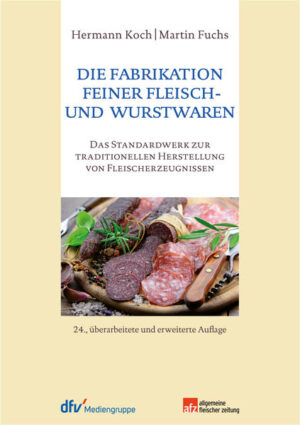 Seit über 100 Jahren ist „Der Koch“ das Standard-Rezepturenwerk für Fleischerzeugnisse. Mit über 1200 Rezepten zeigt das Buch wie kein anderes die Vielfalt der handwerklichen Herstellung. Die zur IFFA 2016 erscheinende 24. Auflage erscheint erstmals in Farbe und beinhaltet ca. 120 Fotos. Brandaktuell: Leitsätze für Fleisch- und Fleischerzeugnisse (Produkt- und Herkunftsbezeichnungen), Nährwertangaben „Big 7“ komplett neu und in der vorgeschriebenen Reihenfolge. Aufgenommen wurden darüber hinaus vegetarische und vegane Rezepturen.