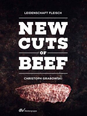 Master butcher and meat sommelier Christoph Grabowski shows step by step how each piece of meat can be turned into a valuable cut, presenting a much more sustainable and economical way of cutting. The German edition of “New Cuts of Beef” has already become a standard work in the German-speaking world and an indispensable tool for all butchers and meat enthusiasts. Christoph Grabowski, Fleischermeister und diplomierter Fleischsommelier, zeigt in seinem Buch Schritt für Schritt, wie man ein Rind möglichst wertschätzend und wertschöpfend zerlegt und wie aus jedem Stück ein Edelstück werden kann. Die deutsche Ausgabe „Neue Cuts vom Rind“ ist ein absolutes Standardwerk und unverzichtbares Handwerkszeug für alle Metzger und Fleischbegeisterten.