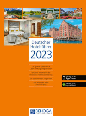 Ob Wellnessangebote, Städtereisen, Luxussuiten oder Pensionen - nur im Deutschen Hotelführer 2023 findet sich ein derart großes Spektrum an Unterkünften verschiedener Preisklassen. Darunter auch viele günstige Angebote, die in den meisten Hotelführern fehlen. Die Kombination aus Buch und Internet-Version macht den Deutschen Hotelführer zum führenden Hotelverzeichnis, mit dessen Hilfe sich in Sekundenschnelle die gewünschte Unterkunft finden lässt. Der übersichtliche Aufbau und die klare Bildsprache mit Piktogrammen überzeugen. Auf einen Blick werden Preis, Verkehrsanbindung, Ausstattung und Service des Hauses erfasst, die farbigen Fotos der Unterkünfte vermitteln einen ersten Eindruck. Im Internet ist der Deutsche Hotelführer unter der Adresse www.hotelguide.de zu erreichen. Von dort ist es durch eine Verlinkung möglich, direkt auf die Homepage des gewünschten Hotels zu gelangen. -Riesiges Spektrum: Vom Landgasthof bis zum Sternehaus -Der deutsche Hotelführer - in Kombination mit der Internet-Version www.hotelguide.de ein unverzichtbarer Helfer für die Reiseplanung Sprachen: Deutsch, Deutsch