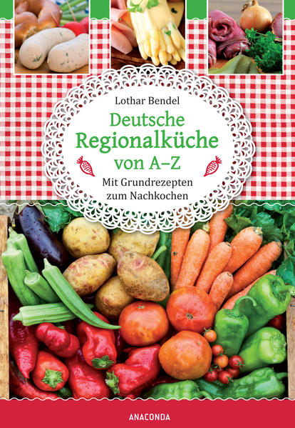 Sorgfältig zubereitete ›Mahlknedle‹ mit Pflaumenkompott, Königsberger Klopse oder frischer Rote-Bete-Salat - die Gerichte seiner Kindheit haben den langjährigen Küchenchef Lothar Bendel zu diesem Lexikon der gesamtdeutschen Regionalküche inspiriert. Vom Berliner ›Aal Jrün‹ geht es bis zur bayrischen ›Zwirlsuppe‹ dem Alphabet nach quer durch die ganze Republik. Kompakte Einträge erklären die Zubereitung und Herkunft von über 1300 Spezialitäten. Ein umfassendes Glossar gibt schnell und übersichtlich Aufschluss über die urigen Dialektbezeichnungen und macht dieses Nachschlagewerk endgültig unverzichtbar für alle Liebhaber deutscher Regionalgerichte.