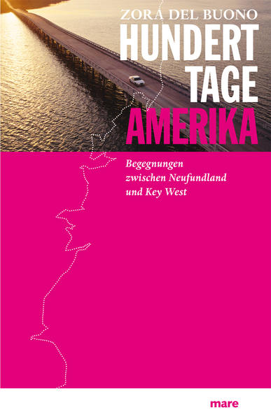 "Heute durch Poland, Hebron, Paris und Hanover gefahren, um nach Berlin zu gelangen." Eine Frau, ein Hund, eine Reise - hundert Tage Amerika Sie ist ein Querschnitt durch die nordamerikanische Gesellschaft: die Atlantikküste - mit Puritanern und Quäkern im Norden, jüdischem Leben in den Großstädten, Chinatown, Little Havanna, aber auch unbekannteren Mikrokosmen wie Little Haiti in Miami. Von Juli bis Oktober hat sich Zora del Buono mit ihrem Hund Lino im Gepäck auf eine Reise entlang der Küste begeben, vom kühlen, weiten Neufundland bis in den schwülen, überdrehten Irrsinn Floridas. Sie lässt die Menschen ihre von der Einwanderung geprägten Lebensgeschichten erzählen: Hummerfischer, moderne Wikinger, Immigrationsforscher, Leute, die per Green-Card-Los ins Land kamen und solche, die vor Kriegen flüchteten wie die Boatpeople aus Vietnam. Mit dem Blick der Europäerin erschließt die Autorin sich und dem Leser die ungeheure Vielfalt der Ostküste und fragt: Ab wann ist man eigentlich Amerikaner? Was bedeuten historische Erfahrungen von Walfang bis Woodstock für das heutige Zusammenleben? Die Antworten, die ihr unterwegs begegnen, setzt del Buono in Bezug zu Europa und verwebt Porträts, Skizzen, historische Zitate und aktuelle Notizen zu einer atmosphärisch dichten Reisereportage.