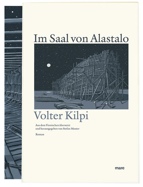 Als Proust »Auf der Suche nach der verlorenen Zeit« und Joyce »Ulysses« schrieb, entstand auch in Finnland ein epochales Werk: In Volter Kilpis Prosa-Epos lädt der Gutsherr Alastalo die wichtigsten Männer der Schärengemeinde ein, um sie vom gemeinsamen Bau einer Dreimastbark zu überzeugen. Während mit Hingabe Pfeife geraucht und Grog getrunken wird, umkreisen die unterschiedlichen Lager einander listig in dem Versuch, die eigenen Interessen durchzusetzen. Kilpis über tausendseitiges Opus magnum spielt an einem einzigen Nachmittag und ist eine großartige Charakterstudie der Menschen, die den Kosmos der finnischen Schären im 19. Jahrhundert bevölkerten. Vor allem aber ist der Roman ein überwältigendes Sprachkunstwerk, das einen unvergleichlichen Sog entwickelt und durch Stefan Mosters Übersetzungsgroßtat endlich der deutschen Leserschaft zugänglich wird.