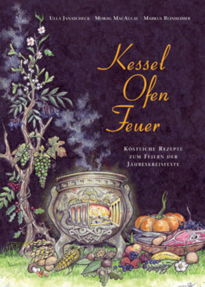 Der magische Kessel der Wiedergeburt ist zentrales Symbol aller Kulturräume. Herd und heiliges Feuer befinden sich im Mittelpunkt des sozialen Geschehens. Im Kessel, Ofen oder Feuer werden die Dankesspeisen zu den Jahreskreisfesten zubereitet. Das Kochen, Rösten oder Braten der Speisen ist ein gemeinschaftliches Ritual, das sich in die jeweilige Feier einfügt. Ulla Janascheck beschreibt die Bedeutungen der einzelnen Feiern mit ihren alten Bräuchen sowie ihrer ornamentalen Symbolik. Zu jedem Fest gibt es eine Fülle von traditionellen Rezepten zu Speisen und Getränken. Diese werden vorwiegend aus Zutaten bereitet, die Wildnis und Garten zum Zeitpunkt des Festes bieten. Ein mythologisches Kochbuch! Einfühlsam illustriert von Markus Reinheimer!