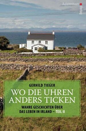 In einem halbverfallenen Country House in der wildromantischen Landschaft Westirlands begann für Gerhild Tieger das wahre Leben ...Im zweiten Band erzählt sie selbstironisch von Begegnungen mit büchersüchtigen Sammlern und Händlern, Zauberern und Priestern, streikenden Anglern und listigen Fischern, Schafs- und Ziegenzüchtern und einem Caretaker, der sich als Wilderer alten Schlags entpuppt.Inzwischen bevölkern eigenwillige Individuen ihren Hof: biblische Schafe, bilinguale Terrier, Pfauen, die sich für Menschen halten und der Rabe Nevermore.Überraschende Erlebnisse in Cottages und Herrenhäusern zeichnen ein farbiges Bild dieses exzentrischen Inselvolks am Westrand Europas - wo die Uhren anders ticken.