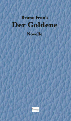 Bruno Frank gehört zu den Schriftstellern, die den Erfolg früherer Jahre nicht in die aktuelle Gegenwart hinüberretten konnten. Er, schon früh ein glühender Anhänger der Weimarer Republik und maßgeblich daran beteiligt, daß sich Thomas Mann in den 20er Jahren ebenfalls zu einem Republikaner entwickelte, ist heute weitgehend vergessen. Und das, obwohl insbesondere seine Novellen und der Roman »Cervantes« zu den Schätzen der deutschen Prosa zählen. Mit der Veröffentlichung der Novelle »Der Goldene« setzt der Verlag seine Reihe mit »vergessenen« Autoren in der Bibliothek Bücherverbrennung fort.