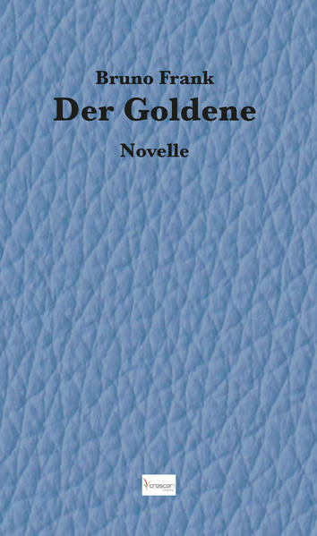 Bruno Frank gehört zu den Schriftstellern, die den Erfolg früherer Jahre nicht in die aktuelle Gegenwart hinüberretten konnten. Er, schon früh ein glühender Anhänger der Weimarer Republik und maßgeblich daran beteiligt, daß sich Thomas Mann in den 20er Jahren ebenfalls zu einem Republikaner entwickelte, ist heute weitgehend vergessen. Und das, obwohl insbesondere seine Novellen und der Roman »Cervantes« zu den Schätzen der deutschen Prosa zählen. Mit der Veröffentlichung der Novelle »Der Goldene« setzt der Verlag seine Reihe mit »vergessenen« Autoren in der Bibliothek Bücherverbrennung fort.