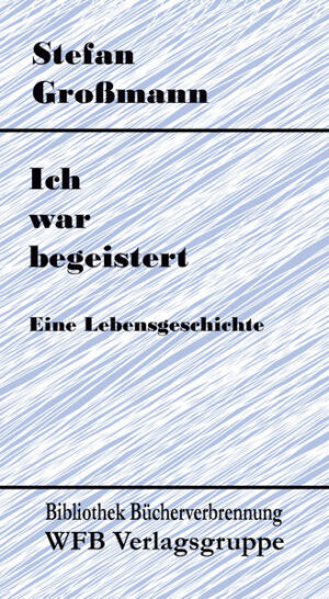 Mit der Autobiographie 'Ich war begeistert' schildert Großmann seinen Lebens- und Leidensweg. Aufgewachsen in 'kleinen' Verhältnissen in Wien, Aufenthalt in Paris und die Anfänge als Publizist, schließlich die Zeit an der 'Freien Volksbühne' in Wien, die er selbst gegründet hatte.