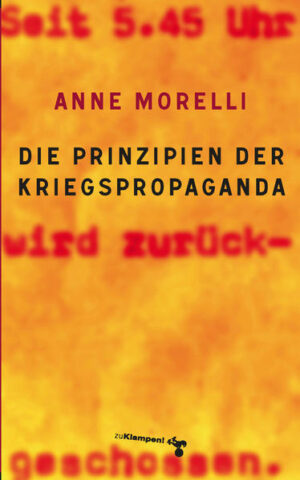 In der Moderne mussten die Kriegsfürsten immer darauf bedacht sein, ihre Expansionspolitik der eigenen Bevölkerung als humanitäre oder defensive Notwendigkeit schmackhaft zu machen. Bis heute hat sich daran nichts geändert: Wladimir Putin bedient sich anlässlich des von Russland 2022 begonnenen Ukrainekriegs solcher Formen der Propaganda. Aber auch westliche Staaten setzen auf solche Narrative. 'Sadam Hussein verfügt über ein ganzes Arsenal von Massenvernichtungswaffen.' 'Die serbische Soldateska schickt sich an, einen Genozid an der albanischen Mehrheit im Kosovo zu begehen.' 'Die Sicherheit der westlichen Welt steht auf dem Spiel.' Anne Morelli hat Die Prinzipien der Kriegspropaganda aufdecken können, die offensichtlich so etwas wie die zehn Gebote der Kriegsfürsten für die 'Heimatfront' darstellen. Sie werden mit historischen Beispielen aus den Kriegen der letzten einhundert Jahre belegt - und zwar mit Beispielen von beiden Seiten der jeweiligen Konflikte. Allen offiziellen Verlautbarungen, so das Fazit der Autorin, muß im Konfliktfall mit systematischem Zweifel begegnet werden. Denn ihre Wahrheit kann erst geprüft werden, wenn es zu spät ist - nach dem Krieg. Inhalt 1. Wir wollen den Krieg nicht 2. Das gegnerische Lager trägt die alleinige Verantwortung für den Krieg 3. Der Führer des gegnerischen Lagers ist ein Teufel 4. Wir kämpfen für eine gute Sache, nicht für eigennützige Ziele 5. Der Gegner kämpft mit unerlaubten Waffen 6. Der Gegner begeht mit Absicht Grausamkeiten. Wenn uns Fehler unterlaufen, dann nur versehentlich 7. Unsere Verluste sind gering, die des Gegners aber enorm 8. Die Künstler und Intellektuellen unterstützen unsere Sache 9. Unsere Mission ist heilig 10. Wer unsere Berichterstattung in Zweifel zieht, ist ein Verräter