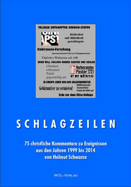 In diesem Buch geht es um Folter, Fluglärm und Flüchtlinge, um Krieg, Kunst und Klimawandel, aber auch um Lotto, Lego und die Lokführer. Der Autor schreibt Kommentare zu Zeitungsmeldungen. Das jeweilige Thema wird kurz entfaltet. Dann kommt die Frage: Was sage ich als Christ dazu? Biblische Orientierung wird konkret, indem die Aussagen der Bibel auf die gesellschaftliche Wirklichkeit bezogen werden. Denn davon ist der Schreiber überzeugt: „Für den, der glaubt, hat alles mit Gott zu tun.“ Seine Stellungnahmen sind keine Patentantworten, sondern Impulse zum Nachdenken und zum Handeln.