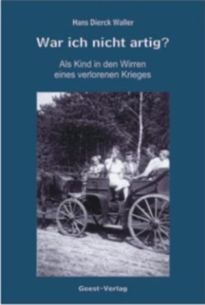 Das Buch erzählt den Lebensweg des Mädchens Katharina von seinem fünften bis zu seinem fünfzehnten Lebensjahr. Unbeschwert wächst es in den letzten Jahren der Vorkriegszeit in Stettin auf, genießt die Urlaube auf dem Gut der Tante in Posen. Mit einem Mal ist alles vorbei. Das Radio mit dem magischen Auge, “das sonst auf das Kind eine Faszination ausübt, schaut jetzt gespenstisch aus der dunklen Hülle - angsterregend. Und diese schreiende Stimme: ‘Ab heute wird zurückgeschossen!’” Es folgen schon bald die ersten Bombennächte, die Flucht aus der sowjetischen Besatzungszone nach dem Kriegsende, kurz bevor der Vater mit seiner Familie in die Sowjetunion abtransportiert wird. Doch das Leiden nimmt noch immer kein Ende. Als ungebetene Flüchtlinge aus dem Osten verschlägt es die protestantische Familie in das katholische Westfalen. Erst nach einiger Zeit der Trennung vom Vater erfolgt dann in den beginnenden Aufbruchsjahren die Ansiedlung im immer noch zerstörten Kiel. Nur schwer kann das Kind die Geschehnisse zuordnen. Häufig bleibt in seiner einfachen christlichen Vorstellung nur noch die Frage, ob das Geschehen alles eine Strafe Gottes ist, weil es nicht artig war. Hans Dierck Waller gelingt es mit diesem Buch wieder einmal, dokumentarisches Geschehen in eine Erzählhandlung einzubinden und dabei die Gefühle einer Generation zu schildern, die in den Wirren des Krieges und der Nachkriegszeit aufgewachsen ist.