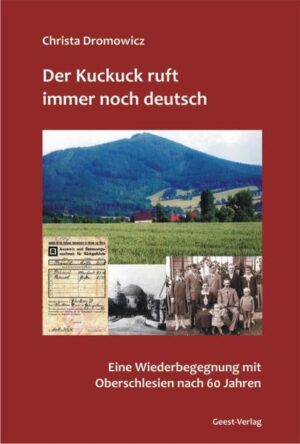 Christa Dromowicz, geb. Hoheisel, erlebte 60 Jahre nach Flucht und Vertreibung eine Wiederbegnung mit ihrer alten Heimat Oberschlesien, insbesondere mit dem Stammsitz ihrer Familie in Riegersdorf und mit ihrem Geburtsort Beuthen. Im Juni 1946 kam sie als Vierjährige zusammen mit ihrer Mutter und ihrem zwei Jahre älteren Bruder als Vertriebene in Emstekerfeld, Stadt Cloppenburg, an, wo sie ihre Kindheit und Jugend verbrachte, die sie in ihrem ersten Erfolgsroman ‘Keiner wird mich weinen sehen!’ beschreibt. In diesem zweiten Buch versucht sie gemeinsam mit ihrem Mann das damalige Geschehen aufzuarbeiten, bei dem ihre Großmutter zusammen mit vielen anderen Dorfbewohnern in Riegersdorf erschossen wurde. Erinnerungen und Begegnungen lösen in ihr intensive Gefühle aus, denn es ist ein Stück ihrer eigenen Geschichte, ein Moment des Entdeckens der Wurzeln der eigenen Familie. Die emotionale Ambivalenz bei der Begegnung mit den heute dort wohnenden Menschen, bei den Gesprächen mit den mitreisenden Oberschlesiern und den wenigen verbliebenen eigenen Erinnerungen führt zum Titel des Buches ‘Der Kuckuck ruft noch immer deutsch’. Als Anhang hat die Autorin die persönlichen Erinnerungen des Oberschlesiers Josef Simon angefügt, wie er als neunjähriges Kind die tragische Zeit von Flucht und Vertreibung aus Riegersdorf erlebte. Christa Dromowicz 1942 in Beuthen/Oberschlesien geboren, als Vertriebene nach Cloppenburg gekommen, wo sie heute noch lebt