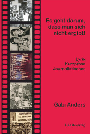 Lyrik, Kurzprosa, journalistische Arbeiten und Notizen dokumentieren gesellschaftliche Realität und individuelle Erfahrung über einen Zeitraum von mehr als 35 Jahren, geschrieben von einer, die stolz ist auf ihre proletarischen Wurzeln und schon als Kind am Küchentisch Diskussionen über Politik, Liebe und Leidenschaft, Kräfteverhältnisse im Betrieb und Kämpfe für Gerechtigkeit in sich aufgenommen hat.