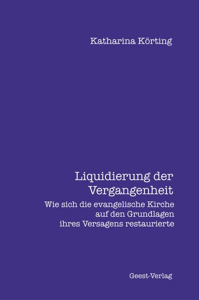 „Dies ist kein Text über den kleinen protestierenden Widerstand, sondern über das große protestantische Schweigen vor 1945, und das Verschweigen dieses Schweigens nach 1945.“ (aus dem Vorwort der Autorin)