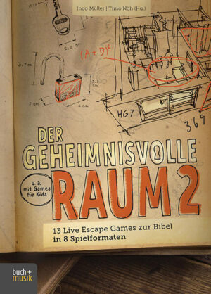 Der zweite Band des Bestsellers „Der geheimnisvolle Raum“ bietet nicht nur 13 neue Live Escape Games. 8 verschiedene Spielformate erweitern sowohl die Zielgruppe als auch die Einsatzmöglichkeiten. Damit ist ein bunter Mix an Live Escape Games entstanden für Kinder ab 8 Jahren, Jugendliche und Erwachsene, für Outdoor-Fans und Hightech-Freaks, für mobile Aktionen, für kleine und große Gruppen sowie mit geringem Vorbereitungsaufwand. Alle Games sind praxiserprobt und werden wie gewohnt mit Aufbau und Lösung detailliert beschrieben. Zahlreiche Vorlagen zum Downloaden vereinfachen die Vorbereitung. Und auch bei diesen Live Escape Games spielt der Glaube eine Rolle, indem sich die Storys an biblischen Geschichten orientieren. Dieses Buch ist unverzichtbar für die Fans von „Der geheimnisvolle Raum“-und eine Inspiration für alle, die biblische Inhalte spannend und mit viel Spaß vermitteln wollen.