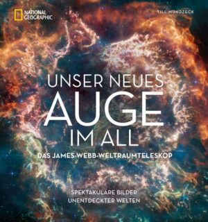 Entdecken Sie das Weltall wie nie zuvor: Galaxien, Planeten und Sternenstaub 2021 startete das James-Webb-Weltraumteleskop ins All. Seither schickt das Milliardenprojekt von NASA und ESA Bilder von Sternenstaub und fernen Galaxien zur Erde: aus über 1,5 Millionen Kilometern Entfernung. Mit gestochen scharfer Auflösung enthüllt Webb hunderte zuvor verborgener Sternen, Atmosphären fremder Planeten und Planetensystemen und macht sie erstmals sichtbar – ein Weltraumteleskop auf der Suche nach neuem Leben. Ergänzend liefert dieser Bildband Einblicke in die Geschichte der wichtigsten Weltraumteleskope: von Uhuru über Hubble bis Gaia. Dieser spektakuläre National Geographic Bildband präsentiert als erster die neuesten hochaufgelösten Bilder des WEBB-Teleskops, lässt Sie in die Tiefen des Alls eintauchen und präsentiert unendliche Schönheiten und Geheimnisse unseres Universums. Unser Astrofotografie Buch ist ein Must-have für alle Weltraum-Enthusiasten, Astronomie Fans und diejenigen, die sich für die Milchstraße und andere Galaxien interessieren. Entdecken Sie die geheimnisvollen Planeten, fernen Galaxien und die unendlichen Weiten des Weltraums, die mit dem James WEBB Weltraumteleskop erforscht werden können und lassen Sie sich von den Wundern des Weltalls faszinieren. Nie gesehene Phänomene des Weltalls fachkundig erklärt Mit einem Überblick über die wichtigsten Weltraumteleskope Mit Hintergrundwissen zur Geschichte des Milliardenprojekts der NASA