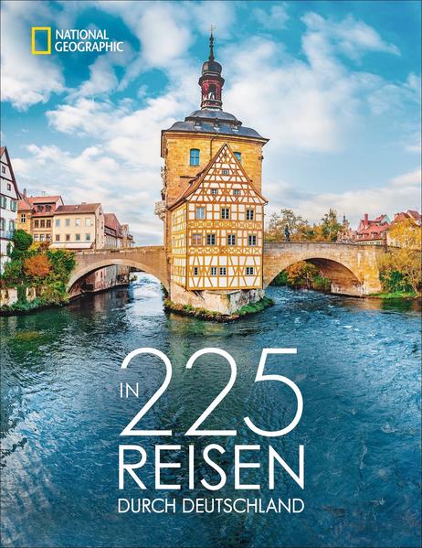 Deutschlands Vielfalt in 225 Reisen und aus neuen Blickwinkeln erkunden. Mehr Erlebnis geht nicht! Von den Alpen bis nach Zingst, von unberührter Natur bis zu menschengemachten Riesen – Deutschland hat so viel zu bieten. Ob malerische Strände an der Nordsee oder ungeahnte Wildnis in der Sächsischen Schweiz – Deutschland zeigt seine facettenreiche Schönheit. Erleben Sie traditionelle Kultur, paradiesische Natur und unerwartete Facetten. Erkunden Sie mit den Experten von National Geographic die 225 schönsten Reisen in und durch Deutschland. Mit praktischen Tipps zu Reiseplanung, unvergesslichen Erlebnissen und Sehenswürdigkeiten in der Nähe!