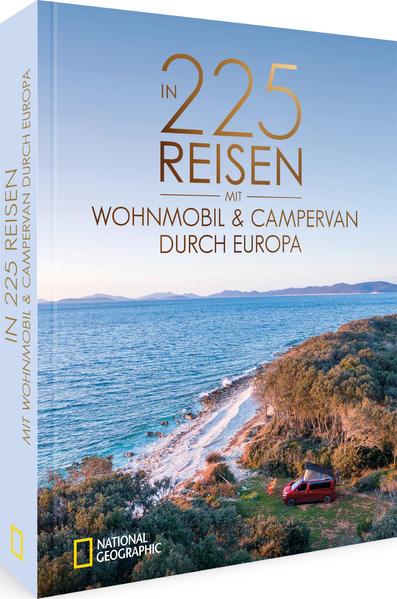 Roadtrip Europa: Im Eigenheim durch ganz Europa Europa in 225 atemberaubenden Reisen mit dem Wohnmobil oder Campervan erleben. Erleben Sie die tollsten Reiseziele auf vier Rädern entlang malerischer Küstenstraßen oder durch wilde Nationalparks – die Schönheit Europas lässt sich perfekt auf einer Reise mit dem Wohnmobil oder Campervan erkunden. Ob beim Inselhopping in der Kvarner Bucht, auf spektakulären Bergpässen in den Alpen oder auf einer gemütlichen Umrundung des Gardasees – erkunden Sie zusammen mit den Experten von National Geographic die ganze Vielfalt Europas in 225 Reisen auf vier Rädern. Drive your adventure: Die schönsten Reiserouten mit dem Wohnmobil oder Campervan durch Europa (u.a. mit Deutschland, Italien, Frankreich, Österreich, Schweiz, Albanien u.v.m.) Mit Insider-Tipps der National Geographic-Experten Wohnmobil Tipps: Hilfreiche Hinweise zur Reiseplanung und -durchführung