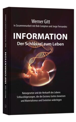 Gegen die Lehraussagen von Atheismus, Materialismus, Evolution und Urknall sind schon viele plausible Einwände erhoben worden. Dieses Buch geht einen neuen Weg, indem die vier Pfeiler einer atheistischen Weltanschauung mithilfe von Naturgesetzen widerlegt werden. Niemand hat je beobachtet, dass Wasser bergauf fließt. Warum gibt es davon keine Ausnahme? Nun, es gibt ein Naturgesetz, das diesen Vorgang generell verbietet. Naturgesetze haben die stärkste wissenschaftliche Aussagekraft. Wenn es also gelingt, Naturgesetze zu finden, die den anfangs genannten Ideen widersprechen, dann haben wir diese mit der gleichen Wirksamkeit zu Fall gebracht, wie Naturgesetze ein Perpetuum mobile-also eine Maschine, die ständig ohne Energiezufuhr läuft-für unmöglich erklären. Genau das ist das Anliegen dieses Buches. Die Merkmale in allen Lebewesen sind informationsbasiert, und die Lebensabläufe sind informationsgesteuert. Wollen wir etwas aussagen über die Herkunft des Lebens oder das Wesen des Lebendigen, dann müssen wir zuerst klären, was Information ist. Bedeutsam ist dabei, wie sie entsteht und welche Gesetzmäßigkeiten für sie gelten. Abweichend von der weithin üblichen materialistischen Betrachtungsweise dieser Welt unterscheidet der Autor zwischen materiellen und nicht-materiellen Größen. Erstmals wird nachgewiesen, dass Information eine nicht-materielle Größe ist, die nicht von einer materiellen Quelle stammen kann. Im Zentrum der hier ausführlich dargelegten »Theorie der Universellen Information« stehen einige »Naturgesetze der Universellen Information«. Ihre konsequente Anwendung führt zu weitreichenden Schlussfolgerungen, insbesondere zum Nachweis der Existenz eines allwissenden, allmächtigen, allumfassenden und ewigen Gottes (Gottesbeweis!), der der Ursprung allen Lebens ist. Weiterhin ist das Buch eine Absage- an die rein materialistische Denkweise in den Naturwissenschaften- an alle gängigen Evolutionsvorstellungen- an das materialistische Menschenbild- an die Urknall-Hypothese- an den Atheismus.