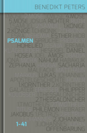 Der Psalter, das »Buch der Lobpreisungen«, ist das Buch der Gebete und Gesänge des Volkes Gottes schlechthin. Viele von uns lesen täglich in den Psalmen