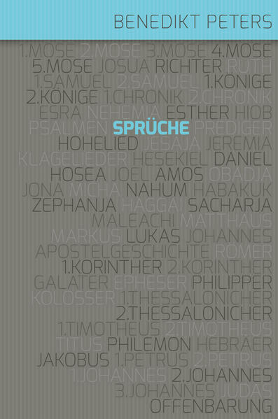 In Buch der Sprüche lehrt uns Salomo jene Weisheit, die ihn tüchtig machte, über Gottes Volk zu regieren. Diese Weisheit benötigen auch wir, denn auch wir sind zu einem Königtum berufen (Offenbarung 1,6). Wir erfahren hier, dass die Weisheit nicht eine Sache des Intellekts ist, sondern der rechten Beziehung zu Gott: Nur wer ihn fürchtet, lernt wahre Weisheit (Sprüche 9,10). Diese Weisheit ist jedoch nicht in uns, die wir seit Geburt in der Torheit der Sünde gefangen sind. Deshalb müssen wir sie von Gott erbeten. Begehren wir sie, werden wir erfahren: »Der HERR gibt Weisheit« (Sprüche 2,6), und haben wir sie empfangen, müssen wir lernen, diese Weisheit in allen erdenklichen Lebenslagen anzuwenden, damit wir durch eine Welt der Sünde, der Verführung und der Versuchungen hindurch nicht vom Weg des Lebens abkommen und am Ende das Ziel unseres Weges erreichen: Wir sollen einst mit Christus vereint über die Erde herrschen (Offenbarung 5,10). Davon bietet uns das letzte Kapitel des Buches ein anschauliches Bild.