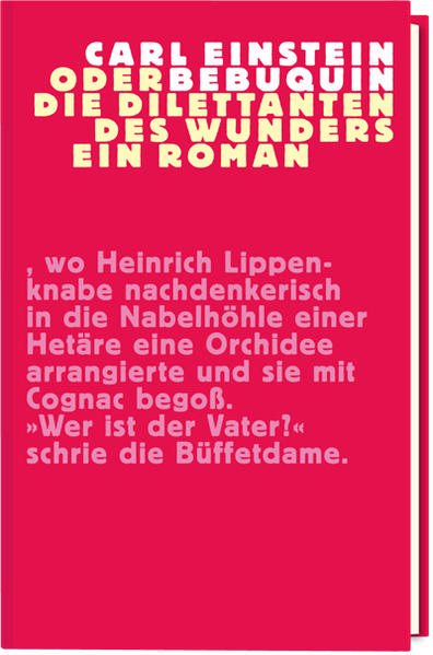 Bebuquin (limitierte Vorzugsausgabe): oder Die Dilettanten des Wunders | Bundesamt für magische Wesen