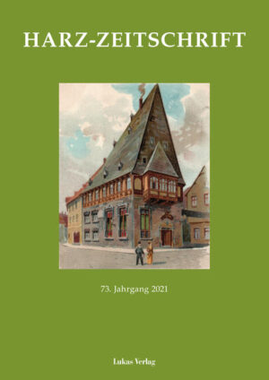 Harz-Zeitschrift für den Harz-Verein für Geschichte und Altertumskunde / Harz-Zeitschrift |