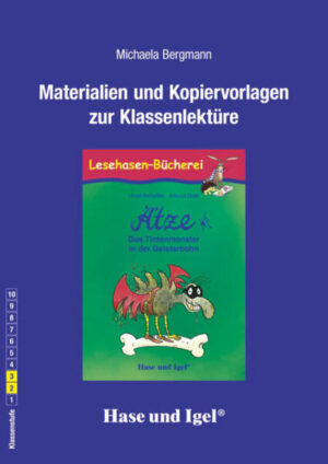 Mit den Kopiervorlagen und Unterrichtsideen aus dem Begleitmaterial setzen sich die Schüler auf abwechslungsreiche Weise mit der Lektüre auseinander, erfassen den Handlungsverlauf und stellen ihr Textverständnis unter Beweis. Angebote zur Spracharbeit werden durch unterhaltsame (Rollen- )Spiele ergänzt. Darüber hinaus zeigt das Material vielfältige Möglichkeiten für einen fächerübergreifenden Unterricht auf: Die Kinder zeichnen Bilder, basteln Gespenster und proben einen Gruselmonster- Rap. Der Lehrerteil enthält zahlreiche Gesprächs- und Schreibanlässe sowie weiterführende Anregungen.