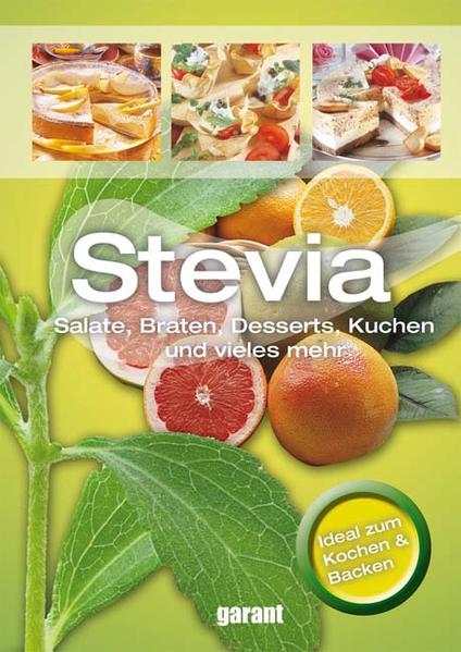 Die Pflanze Stevia rebaudiana ist eine aus Südamerika stammende Pflanze und wird auch als Süßkraut oder Honigkraut bezeichnet. Die Blätter der Stevia-Pflanze enthalten zehn bislang entdeckte Süßstoffe. Stevia ist natürlichen Ursprungs und beinhaltet absolut keine Kalorien. Dies macht Stevia vor allem für Menschen interessant, die auf ihre Figur achten wollen oder müssen. Wir haben für Sie die herrlichsten Rezepte gesammelt und aus probiert, damit Sie Ihre Lieben damit verwöhnen können. Alle Rezepte sind übersichtlich zusammengestellt, durchgehend mit farbigen Abbildungen versehen und Schritt für Schritt erklärt. Ein ausführlicher Ratgeberteil, der viele Tipps und Tricks verrät, garantiert den Erfolg. Gutes Gelingen und viel Spaß beim Kochen, Backen und Genießen.