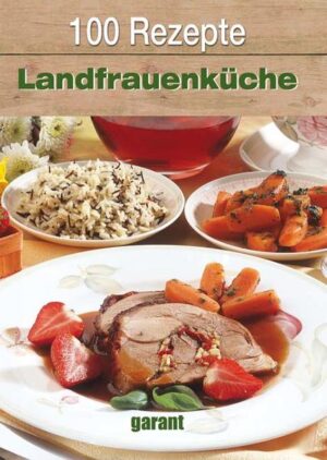 In der modernen Küche sind Kochrezepte aus der Küche der Landfrauen nicht wegzudenken. Immer mehr verlangen wir nach herzhafter Hausmannskost, wie sie die Frauen auf dem Lande zu kochen verstehen. Wir haben für Sie 100 herrliche Rezepte gesammelt und ausprobiert, damit Sie Ihre Lieben damit verwöhnen können. Alle Rezepte sind übersichtlich zusammengestellt, durchgehend mit farbigen Abbildungen versehen und Schritt für Schritt erklärt. Ein ausführlicher Ratgeberteil, der viele Tipps und Tricks verrät, garantiert den Erfolg. Gutes Gelingen und viel Spaß beim Kochen und Genießen.