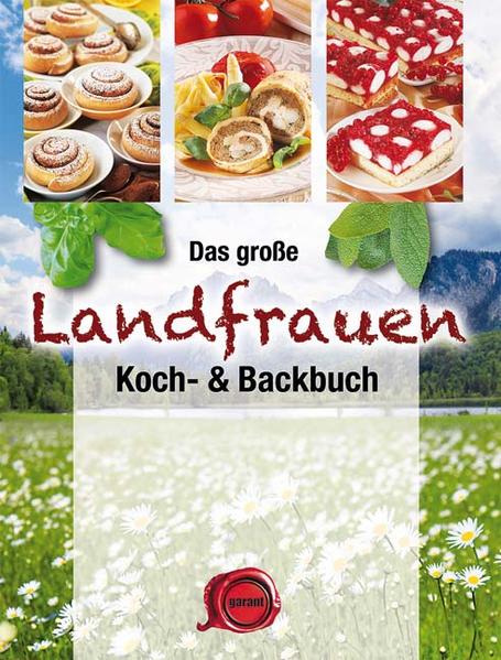 Die Koch- und Backrezepte der Landfrauen sind meist alte erprobte Rezepte, die innerhalb der Familien und im Freundeskreis von Hand zu Hand weitergereicht wurden. In diesem Buch finden Sie unsere besten Rezepte aus der Küche und der Backstube der Landfrauen, mit denen Sie sich und Ihre Lieben verwöhnen können. Lassen Sie sich durch die ausgewählten Gerichte und die farbenprächtigen Bilder inspirieren und probieren Sie am besten gleich eines der Rezepte aus. Alle Rezepte sind übersichtlich zusammengestellt, durchgehend mit farbigen Abbildungen versehen und Schritt für Schritt erklärt. Ein ausführlicher Ratgeberteil, der viele Tipps und Tricks verrät, garantiert den Erfolg. Gutes Gelingen und viel Spaß beim Kochen, Backen und Genießen.