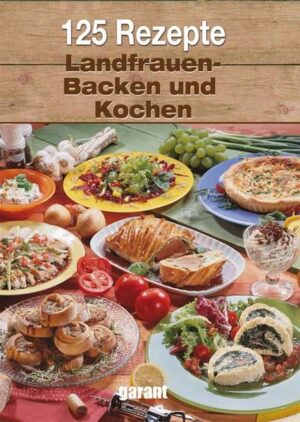 Wer sich auf eine Entdeckungsreise in dörfliche Regionen begibt, wird feststellen, dass nirgends so begeistert und einfallsreich gebacken und gekocht wird wie auf dem Lande. Wir haben für Sie 125 herrliche Rezepte gesammelt und ausprobiert, damit Sie Ihre Lieben damit verwöhnen können. Alle Rezepte sind übersichtlich zusammengestellt, durchgehend mit farbigen Abbildungen versehen und Schritt für Schritt erklärt. Ein ausführlicher Ratgeberteil, der viele Tipps und Tricks verrät, garantiert den Erfolg. Gutes Gelingen und viel Spaß beim Backen und Genießen.