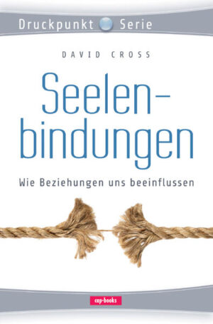 Wie Beziehungen uns beeinflussen. Beziehungen sind mehr als die flüchtige Begegnung zweier Menschen. Es kann Beziehungsbindungen in unserem Leben geben, die einen negativen und manipulativen Einfluss auf uns haben. Womöglich stellen wir fest, dass wir dabei Schaden an unserer Seele genommen haben. Gott möchte uns von solchen Seelenbindungen befreien. In diesem Buch lesen Sie, was solche seelischen Bindungen sind und welche Auswirkungen sie auf unser tägliches Leben haben. Sie werden entdecken, wie Sie sich von nicht gottgemäßen Seelenbindungen lösen können, und wie die Freiheit und Heilung, die Gott für Sie bereit hat, konkret erfahrbar werden.