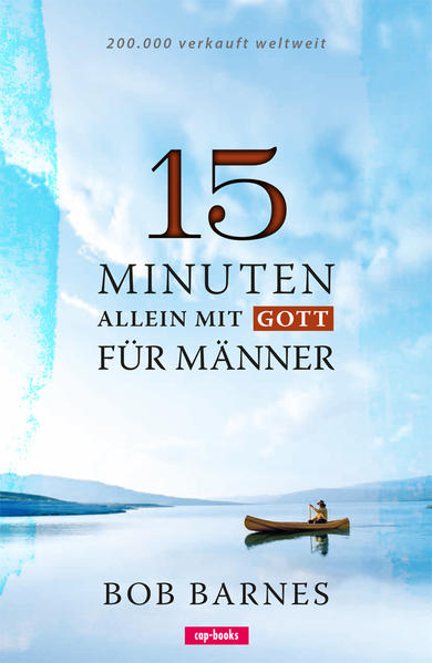 Ein Buch für Männer, die wenig Zeit haben, aber nicht auf gute Impulse aus dem Wort Gottes heraus verzichten möchten. 68 kurze Texte, ausgehend von einem Bibelwort, führen in die Stille vor Gott. Geistliche Wahrheiten werden greifbar und ermutigen für den Alltag. Gut verständlich, inspirierend, leicht zu lesen. Mit praktischen Anwendungen und Möglichkeiten für weiteres Bibelstudium. Bob Barnes versteht es, die Bibelworte ansprechend auszulegen. Weltweit 200.000 verkauft.