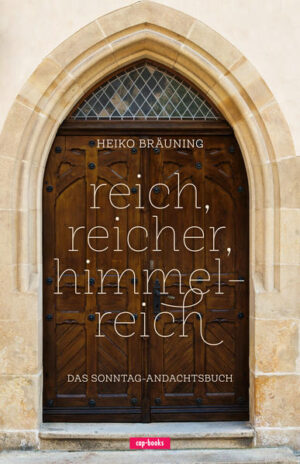 Dieses Buch wird ein wertvoller Begleiter für den Ruhetag der Woche werden-der Sonntag. Eine sonntägliche Andacht, passend zum jeweiligen Sonntag des Kirchenjahrs. Ermutigend, überraschend, gehaltvoll. Eine kurze Erklärung zum jeweiligen Sonntag (Jubilate, Cantate usw), dann eine Andacht und Gebet. Eine Zeit der Besinnung am siebten Tag der Woche. Pfarrer Heiko Bräuning ist bekannt durch viele TV-Gottesdienste auf Bibel-TV.