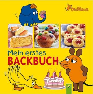 Kunterbunter Backspaß mit Maus, Elefant & Co. Das Backbuch mit der Maus enthält ausgewählte Rezepte mit ausführlichen Schritt-für-Schritt Anleitungen für köstliche Kuchen und leckere Plätzchen, die kleinen und großen Bäckern gelingen und schmecken. Seit 1971 auf Sendung: Die Sendung mit der Maus. Mit Maus, Ente und Elefant ist Backen wirklich kinderleicht! • Bebilderte Rezepte Schritt für Schritt erklärt • Jeweils mit Schwierigkeitsgrad • Zutaten- und Zubehörlisten • Tipps und Tricks von der Maus • Mit Küchen-ABC