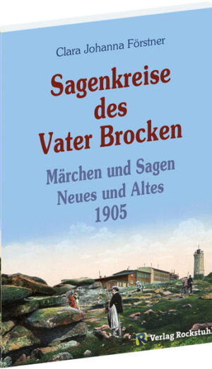 Autorin: Clara Johanna Förstner, Taschenbuch, 54 Seiten mit 5 Abbildungen und Fotos. Reprint, neu gesetzt. Inhalt: 1. Walpurgisnacht 5 2. Die wilde Jagd 10 3. Brockengold 17 4. Die langen Kakerhälse 25 5. Wo das Maikäferlied herstammt 26 6. Drübeck 28 7. Prinzeß Ilses Hülfe 31 8. Die Hasselburg 34 9. Stapelburg 38 10. Der Schöppenstädter Grund 40 11. Das eingemauerte Kind auf der Harzburg 42 12. Die Sage von der Harburg 44 13. Die Wasserleitung im Wernigeröder Schlosse 46 14. Der Kiebitztanz 47 Über die Autorin 51